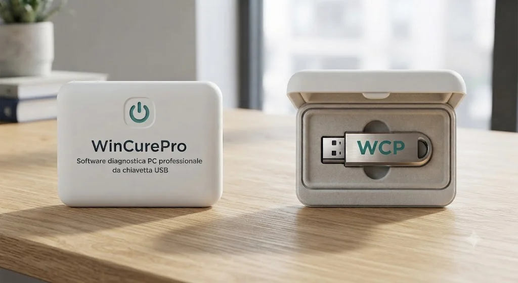Confezione e chiavetta USB WinCurePro